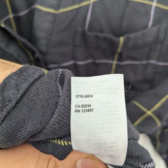 Lord & Taylor Grid Print Button Down Flannel Shirt Women's Size XL - Picture 8 of 8